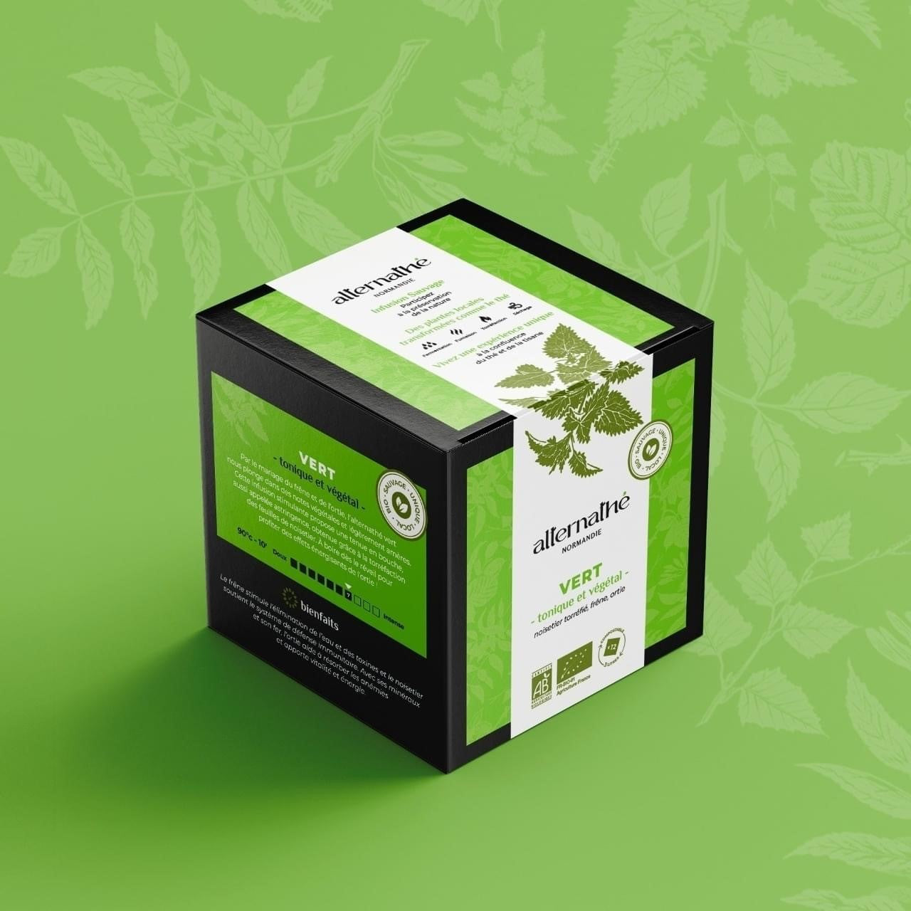
                  
                    VERT façon Sencha I tonique et végétal
                  
                