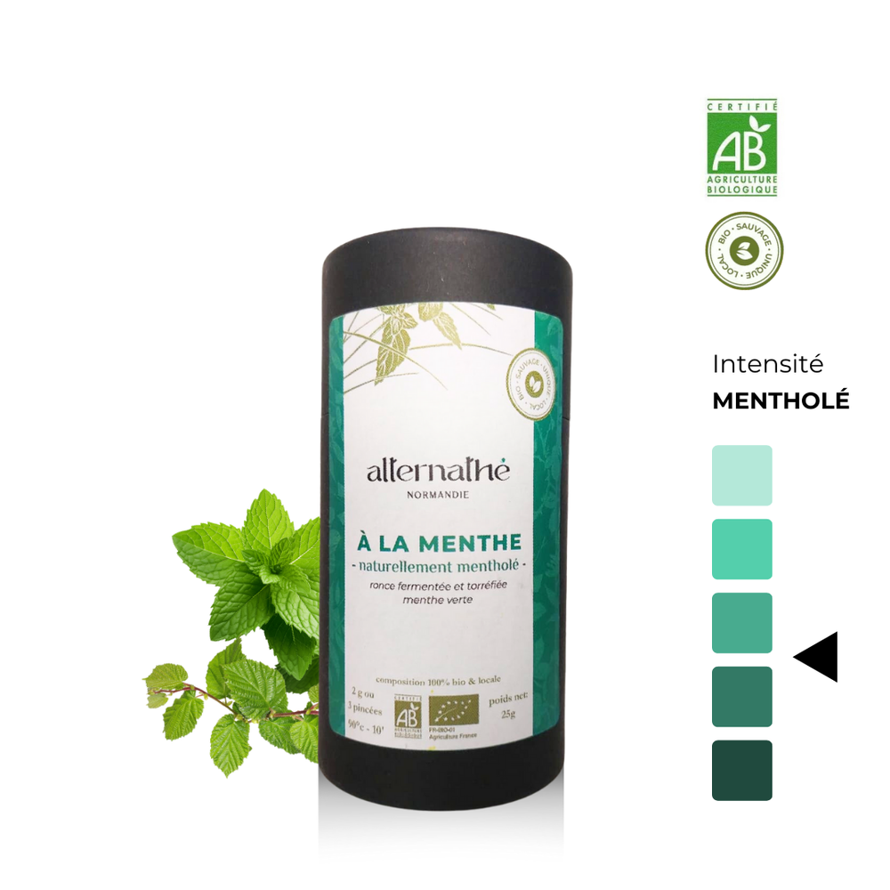 A LA MENTHE I naturellement mentholé!