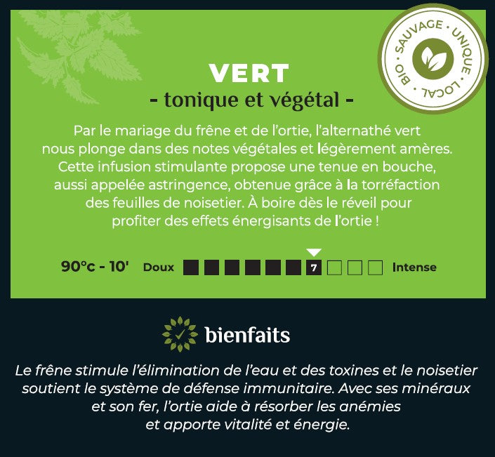 
                  
                    VERT I tonique et végétal
                  
                